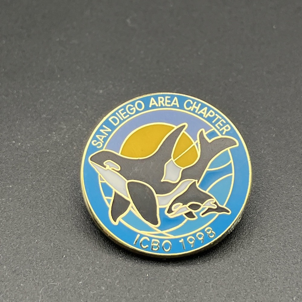 International Conference Of Building Officials San Diego ICBO Lapel Hat Pin